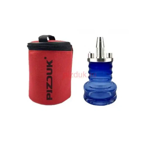 Кальян Pizduk Hookah (Красная сумка, синяя колба)