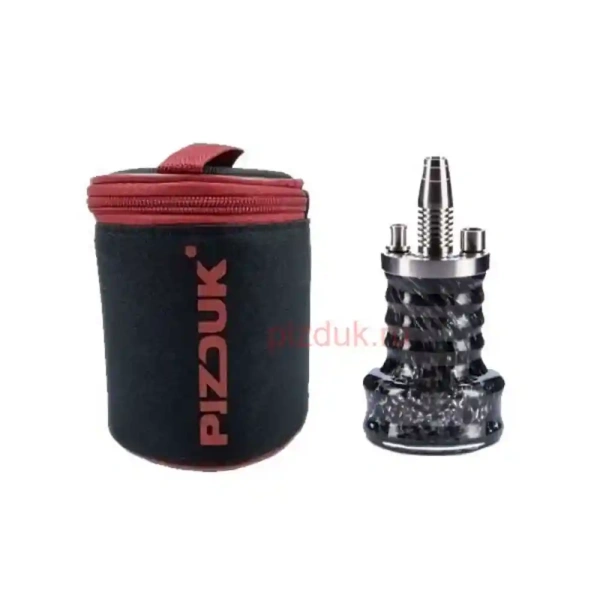 Кальян Pizduk Hookah (Черная сумка, черная колба)