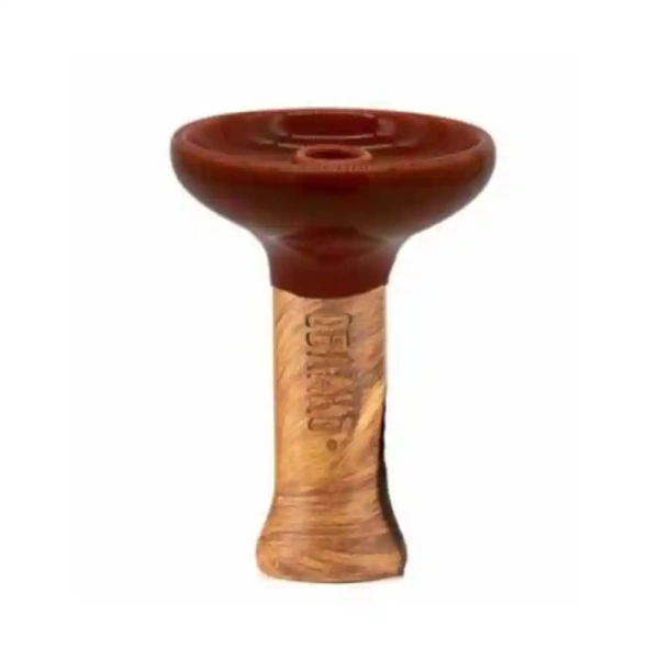 Чаша Oblako Phunnel M Glaze Top (глиняно-зеленый мрамор)